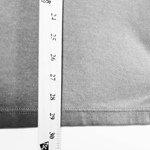 Oxford Golf Polo Pullover Tennis Classic Shirt Gray Lg Quarter-Zip Long Sleeve - Picture 11 of 11